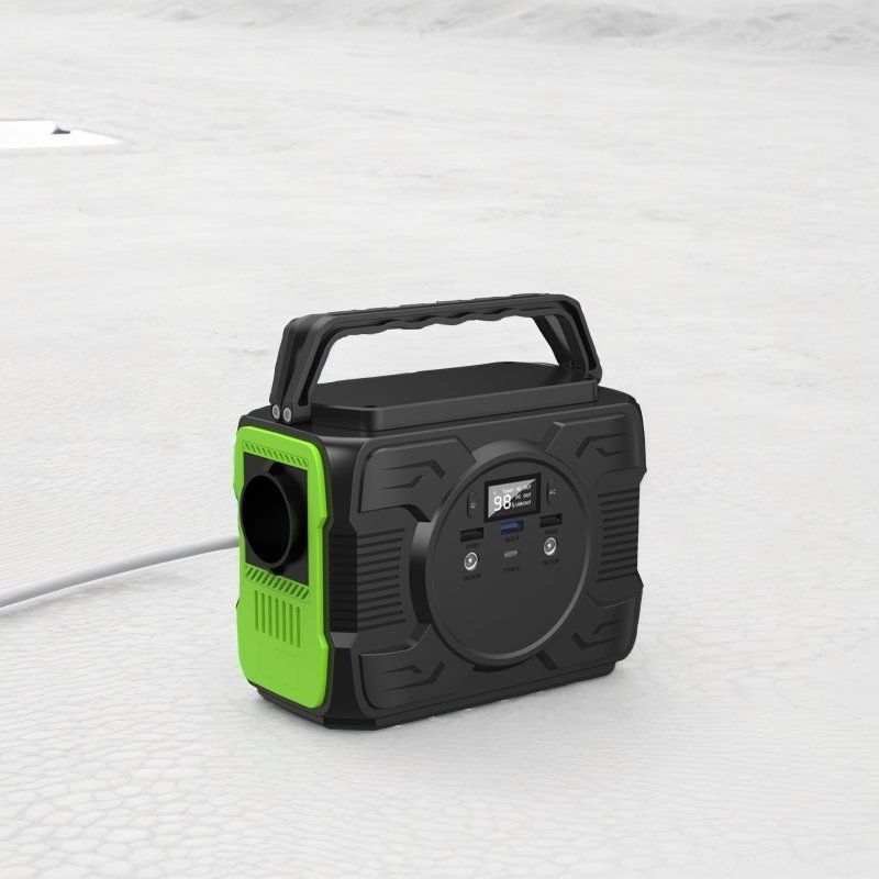 200W mobiele elektriciteitscentrale Lithiumbatterij Buitenwindgenerator voor RV Uav Energieopslag