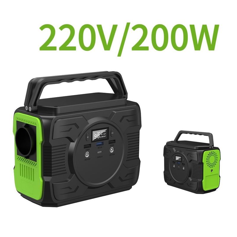 200W 300W Energieopslag Draagbare buitenzonnecentrale voor Acoutput Power 200W
