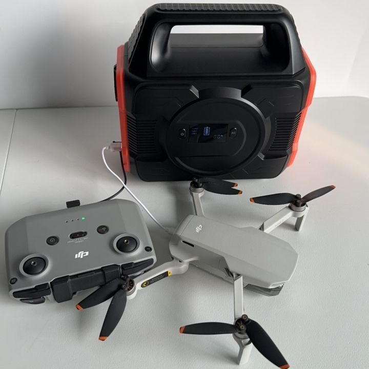 Draagbare zonne-energiecentrale 300W/600W/2200W USB-oplader met verwijderbare batterij