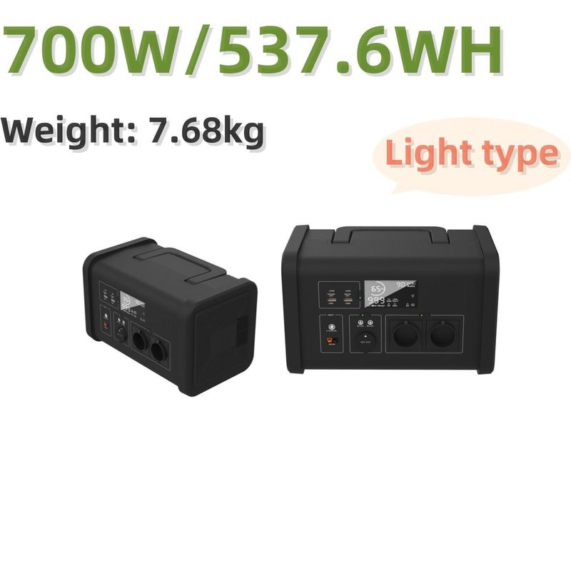 ST7 Balkon energieopslag Draagbare elektriciteitscentrale met 1 en 700W oplader mobiele stroom