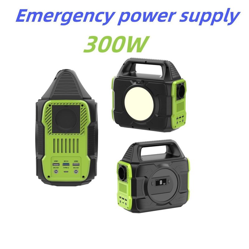 288wh Energieopslag 300W Draagbare noodstation voor buitencamping en camper