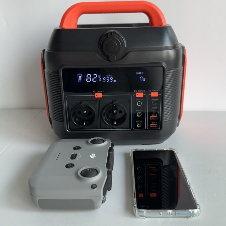 Draagbare Lithiumbatterij Generator 600W/576wh voor Outdoor Camping RV Power Station