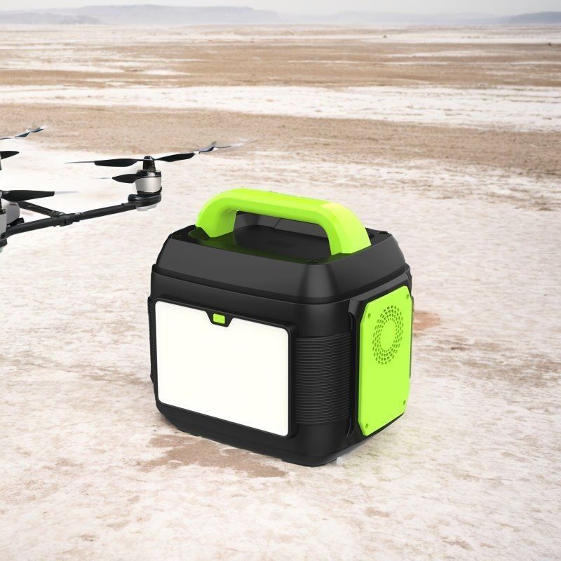 220V Draagbare Outdoor Camping RV Station met Reveal LCD Display 600W/576wh Power Output