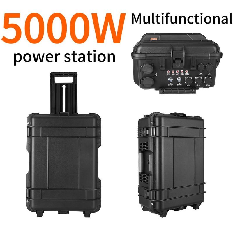 LT-50 Uw perfecte metgezel voor buiten avonturen 5000W draagbare zonne-energiecentrale