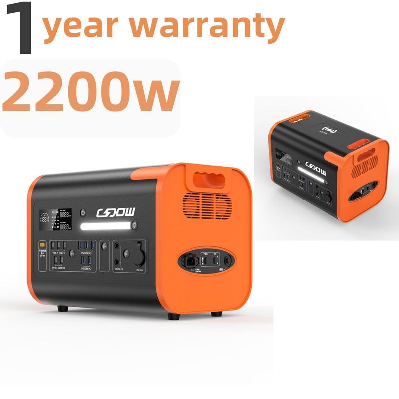 1800W 2000W 2200W 2400W zonne-generator voor boot-camper en laptop aangedreven door LiFePO4-batterij