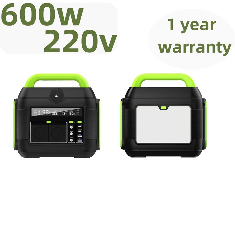 600W 110/220V-50Hz/60Hz draagbare elektriciteitscentrale zonne-energiegenerator voor milieuvriendelijke energie