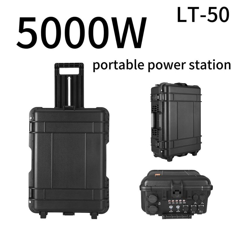 5000W Fast Charging Lithium Home Portable 3600W Elektriciteitscentrale Koop nu