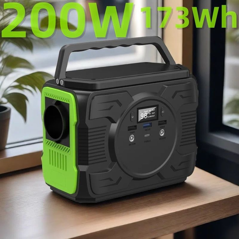 Batterijcapaciteit 48000mAh Draagbare zonne-energiecentrale voor buitenactiviteiten