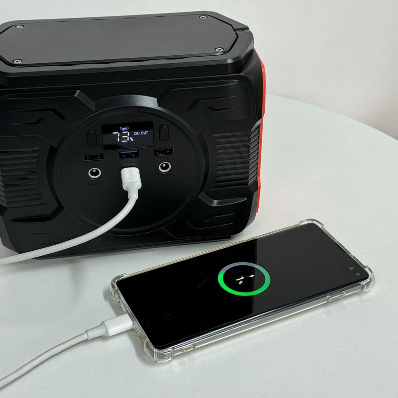 S2X-173 200W 173wh/48000mAh Draagbare elektriciteitscentrale Zonne-energiegenerator voor buitenactiviteiten