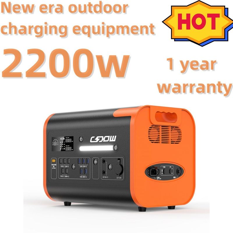 2000W/2200W/2400W Lifepo4 draagbare zonne-energiegenerator voor noodoplaadstation