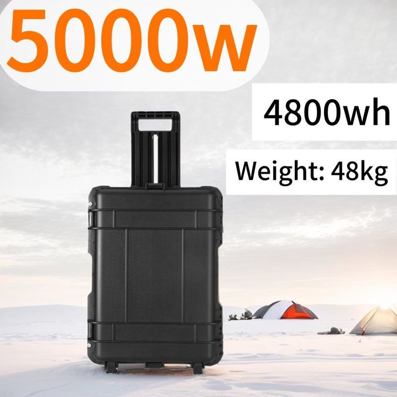 8000W piekvermogen draagbare zonne-generator 5000W auto noodstroombanken voor kamperen