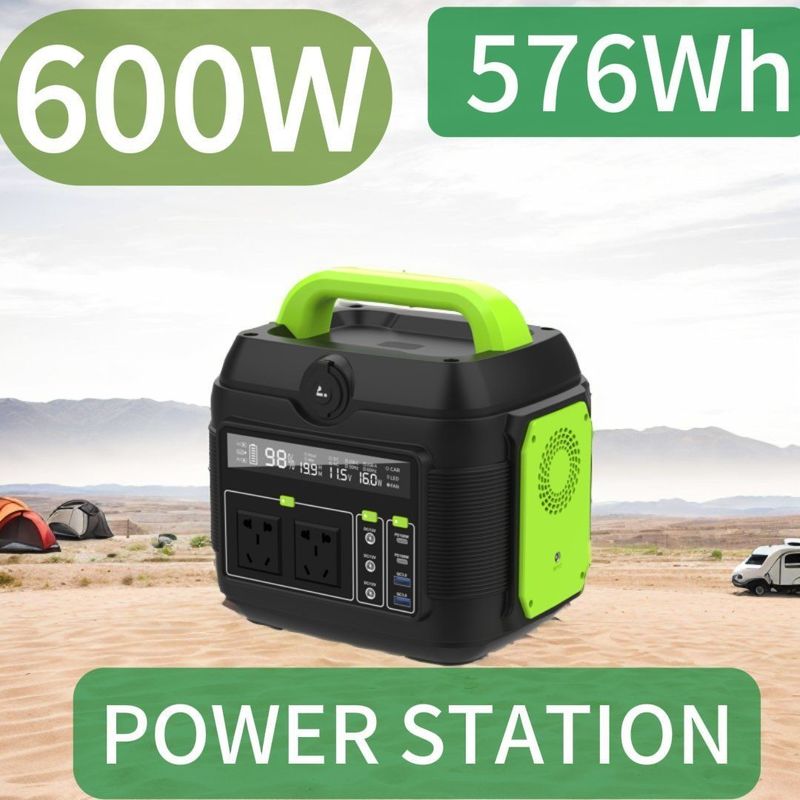 600W auto noodkracht draagbare stroom onthullen S6 zonne-generator camping back-up stroom