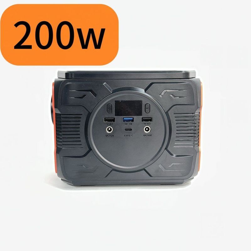 De nieuwste 200W Outdoor Camping Solar Generator Portable Power Station met QC3.0 Output