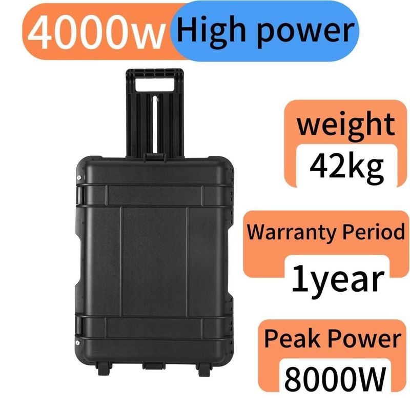 LT-40 4000W/3840wh zonne-energiegenerator AC-uitgang 110V/220V voor duurzame buitenenergie