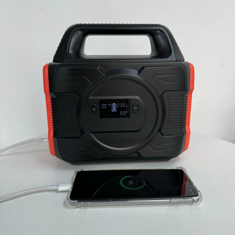 Aanpasbare kleur 300 W zonne-energie Draagbare 220 V mobiele stroomvoorziening voor buitenafstand