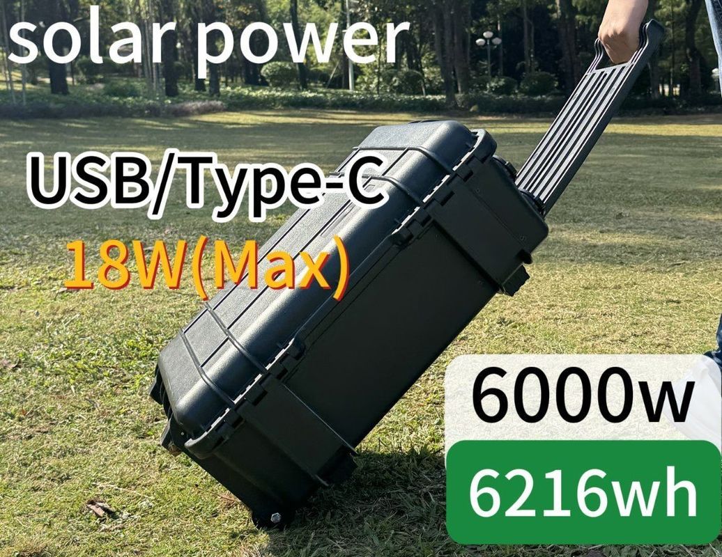 6000W generator draagbare elektriciteitscentrale De ultieme oplossing voor buitenactiviteiten