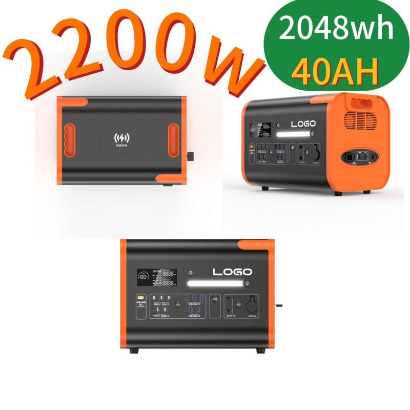 2200W-2400W Camping/Home Zonne-Generator Uw ultieme energieoplossing voor elk avontuur
