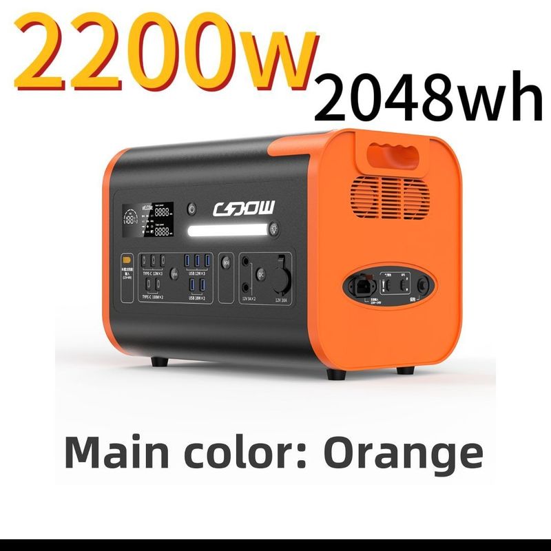 1500W snellaadbare draagbare voedingsbron met display en 1800W UPS mobiele elektriciteitscentrale