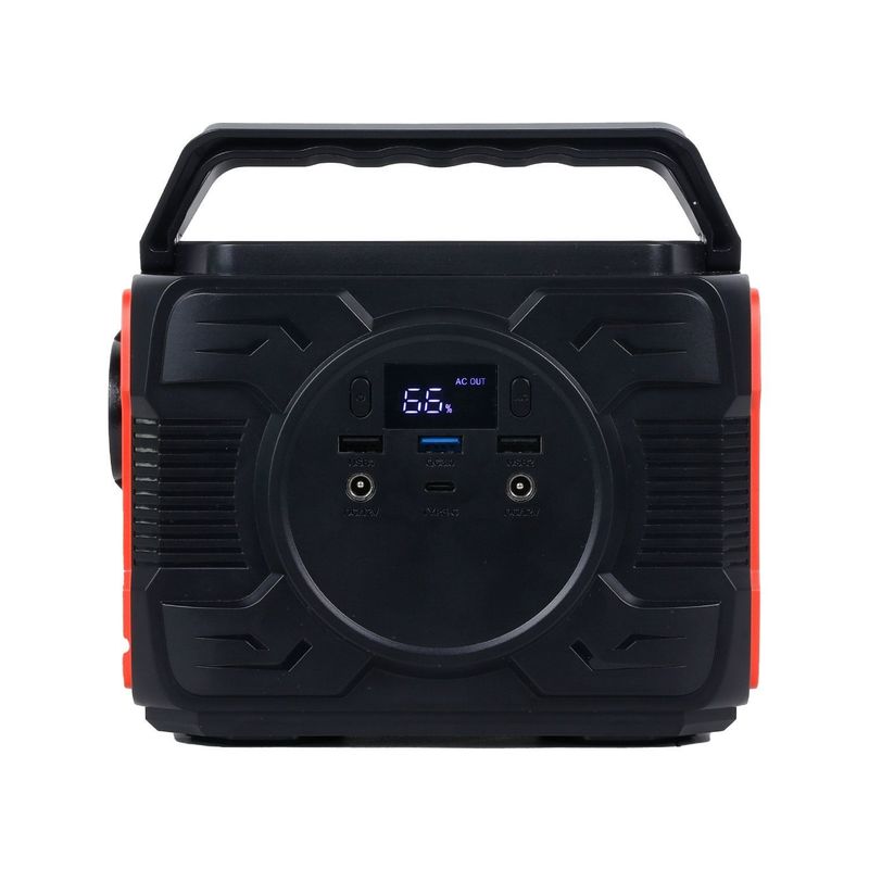 LED-licht en Sos-functie 200W draagbare elektriciteitscentrale voor noodopslag