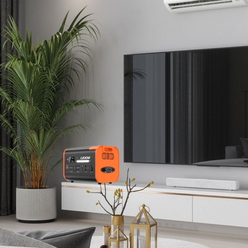 All-in-one zonnepaneel noodstation 2200W/2400W Grote capaciteit voor buiten