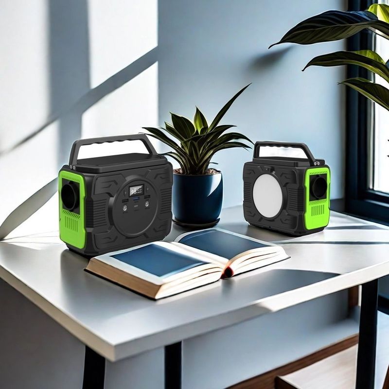 Zet je volgende avontuur op gang met deze 200W zonne-generator en ternarische lithiumbatterie.