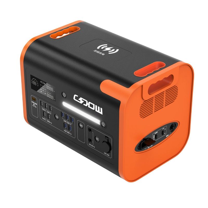 CE Un38.3 MSDS Goedgekeurd 2000W 2200W Draagbare zonne-energiegenerator voor buitencamping/RV