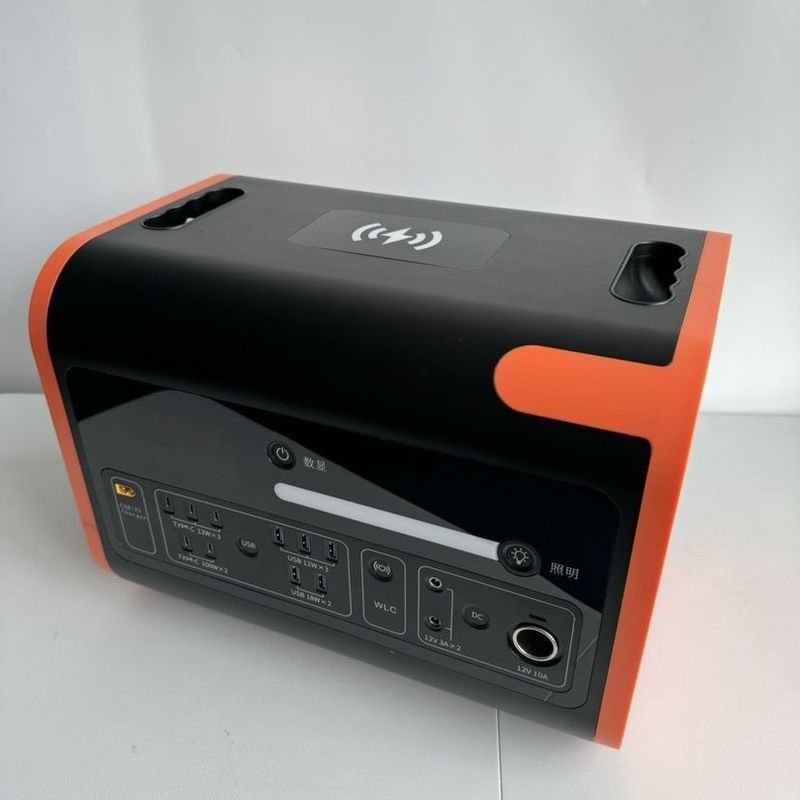 2kw draagbare elektriciteitscentrale voor outdoor RV Noodopslag van energie Verwijderbare batterij
