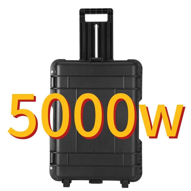 Auto opladen 5000W/100ah Grote capaciteit Lithiumbatterij Zonnecentrale voor buiten