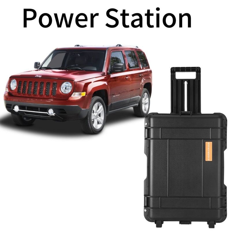 300W 600W 2200W 3000W Draagbare voedingsbron ABS legering Outdoor noodstation Duurzaam