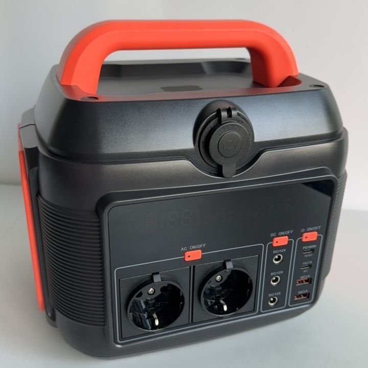 Type C-uitgang Pd100W Pd27W DC-uitgang 12-13V 10A draagbare elektriciteitscentrale voor buiten