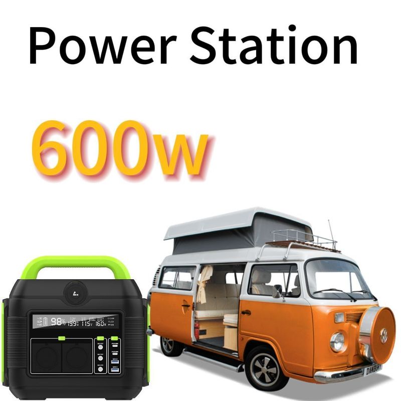 600W/288wh Outdoor Activity Solar Mobile Portable Power Station met lithiumbatterie