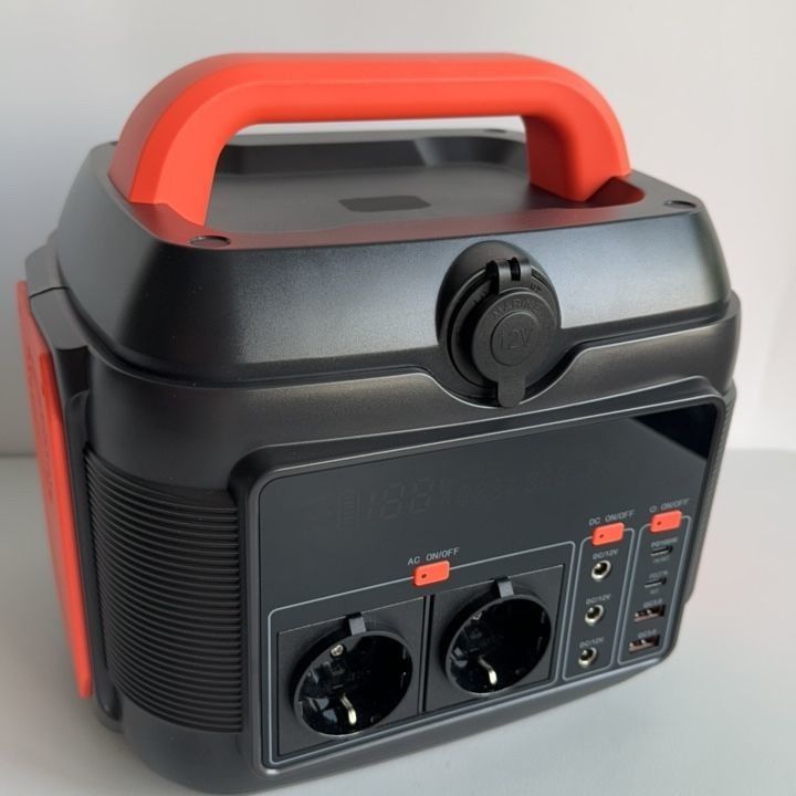 600W batterij back-up zonne-generator voor buiten camping en noodstations