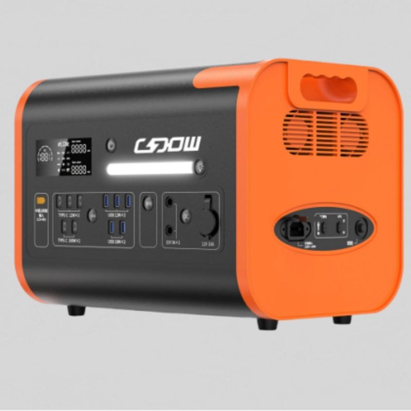 AT22 LiFePO4 batterij draagbare laadstation 600W 1000W 2200W voor mobiele kampeerders