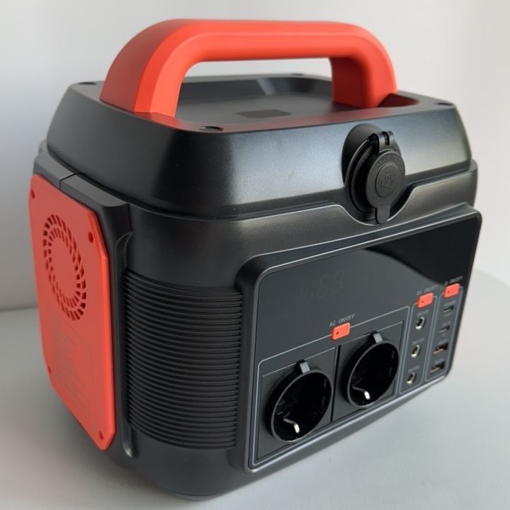 600W/576wh Lithiumbatterij Multifunctionele energiecentrale en Type-C-uitgang Pd100W Pd27W
