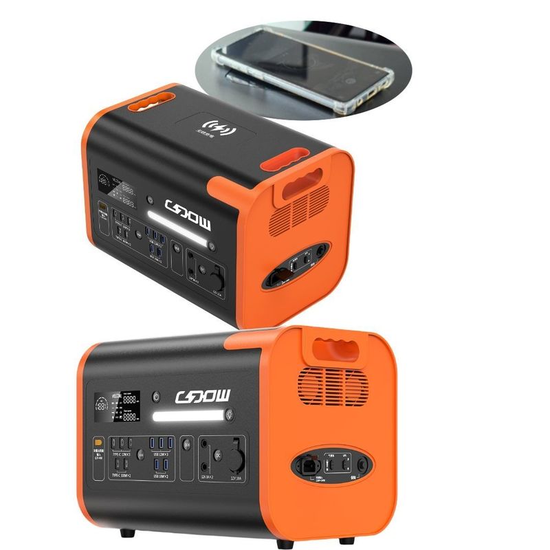 Ervaar de vrijheid van de 22000W/2048wh draagbare elektriciteitscentrale voor buitenavonturen