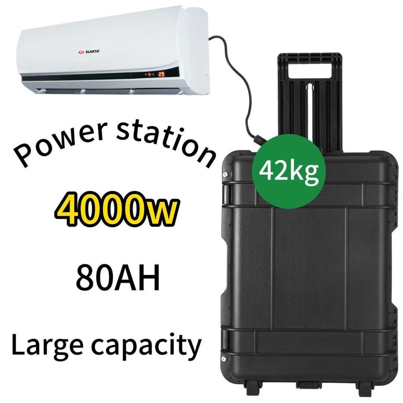 LT-40 4000W/3840wh/OEM ODM-batterij CE-gecertificeerde draagbare energiecentrale met hoge capaciteit