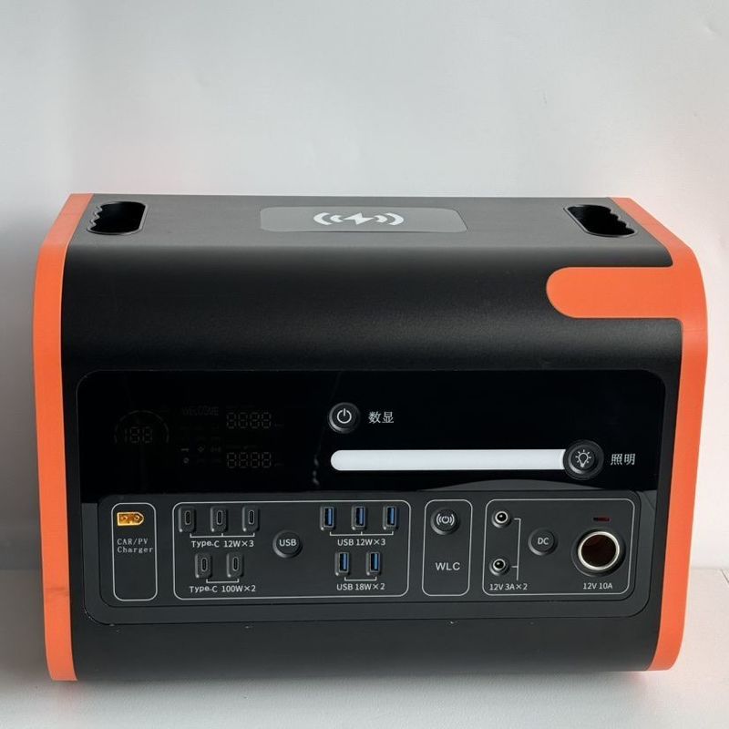 LiFePO4 2200W AT22 Draagbare zonne-energiecentrale voor back-up-energievoorziening in campings