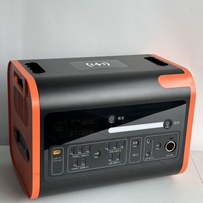 1500W snellaad 600W draagbare zonne-energieopslaggenerator met 2200W elektriciteitscentrale