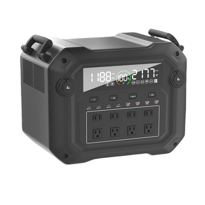 600W Max zonnepaneel Input Draagbare zonne-energie generator 3600watt voor thuis en buiten