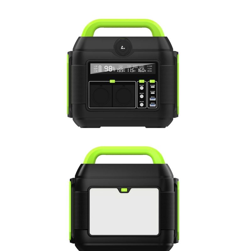 Type-C-uitgang Pd100W Pd27W 600W/300W/1200W draagbare elektriciteitscentrale voor buitenactiviteiten