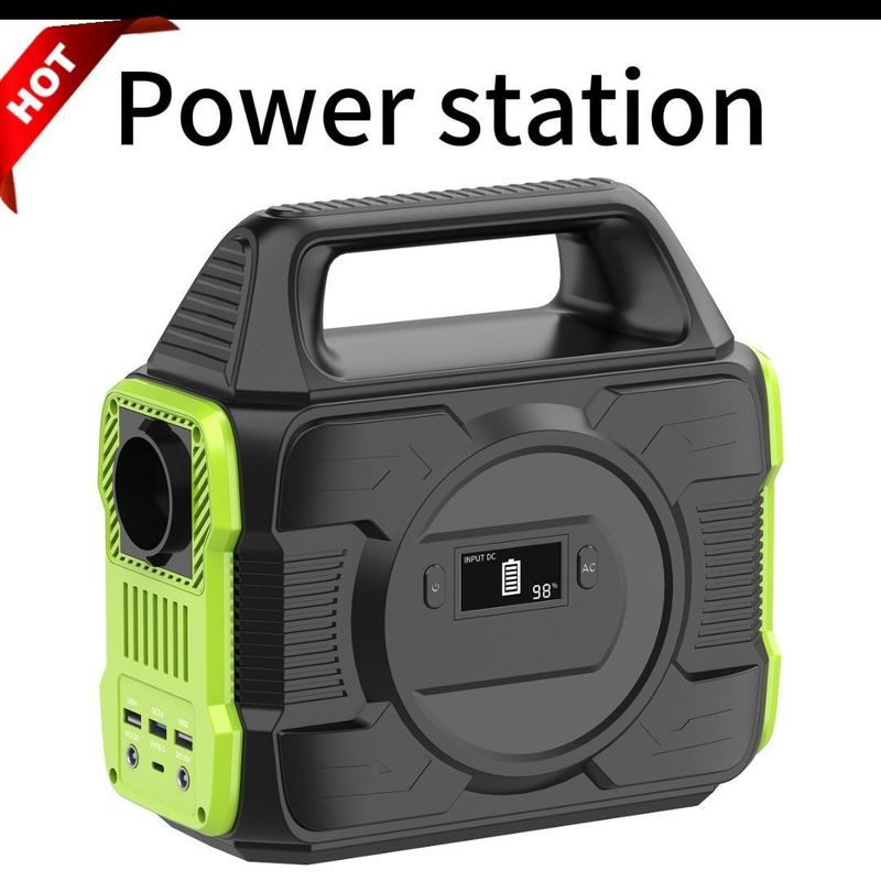 300W/600W/1200W Sinusoïdale golf Buiten- en huishoudelijke energiecentrale Vaste batterij inbegrepen