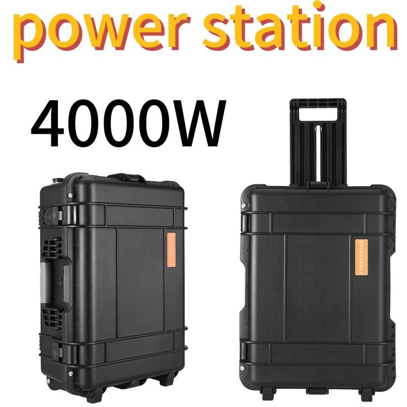4000W Lithium Iron Phosphate-batterij voor buitenwerk en Home Standby Power Station