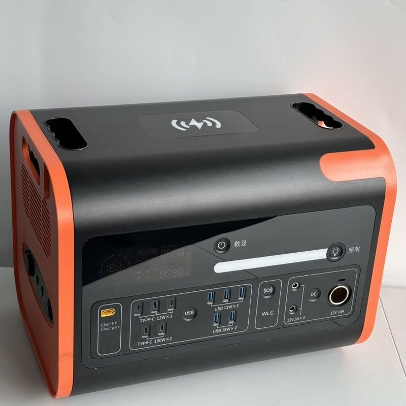 2200W constant vermogen kan 4000W hoog vermogen oranje outdoor voertuig energiecentrale