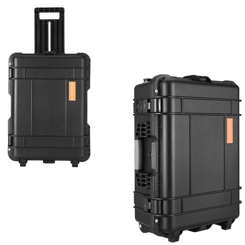 2024 Draagbare zonne-energiegenerator met lithiumbatterie van 3000 W/4000 W met 220 V±5% Acoutput Voltage
