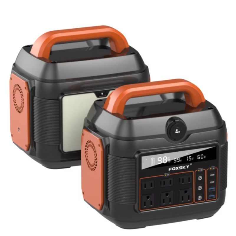 18W QC3.0 Output Zonnepaneel opladen Draagbare elektriciteitscentrale voor buiten en noodgevallen