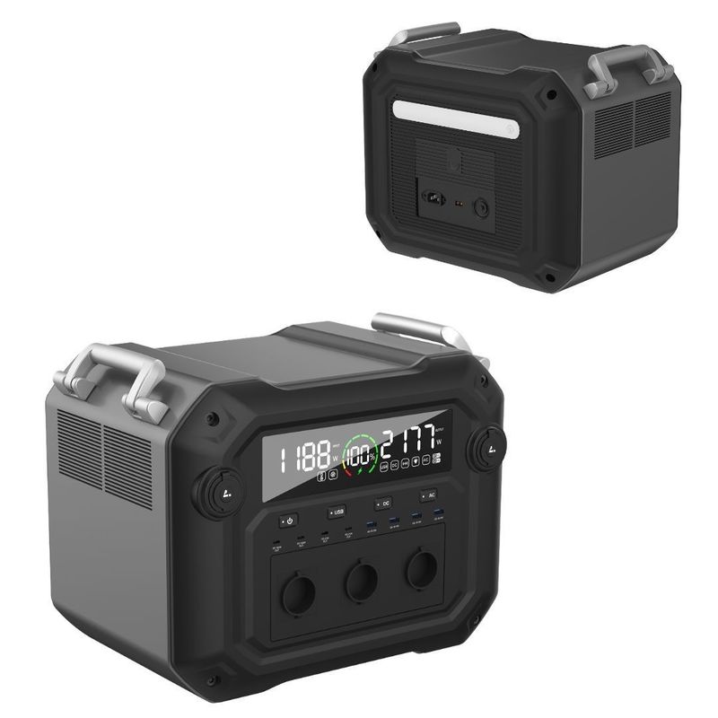 LiFePO4 3600W draagbare stroomomvormer voor outdoor camper- en noodstation
