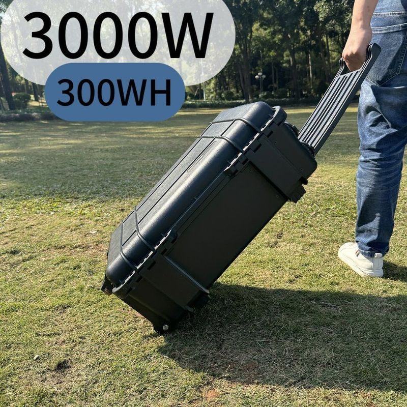 Multifunctionele draagbare zonne-energiecentrale voor buitenfeesten 3kw/4kw/5kw/6kw/7kw