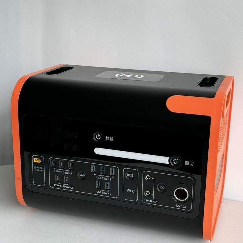 2200W constante stroomuitgang 4000W aandrijving LiFePO4 zonne-generator voor buitenopladen