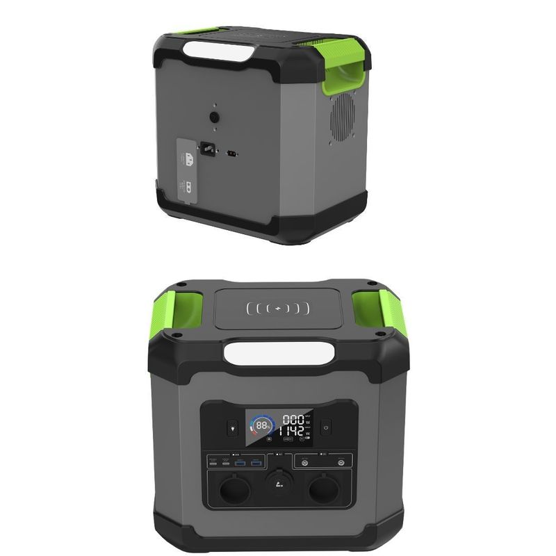1500W/1344wh Draagbare elektriciteitscentrale Ideaal voor buitenkantoren en medische situaties