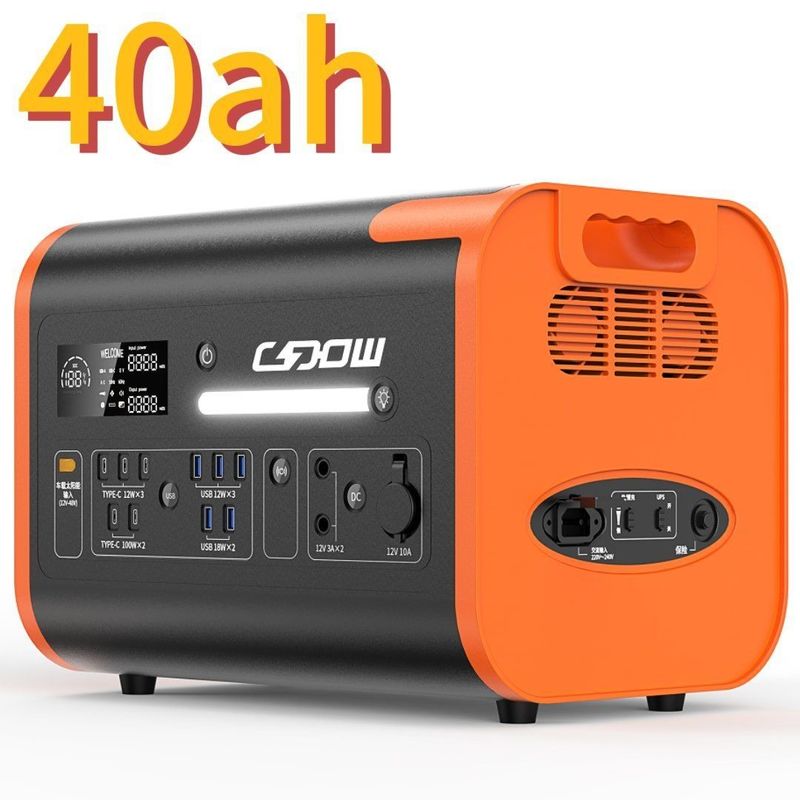 Verken het buitenleven met 2200W/2048wh draagbare elektriciteitscentrale en Pure Sinus Wave Inverter